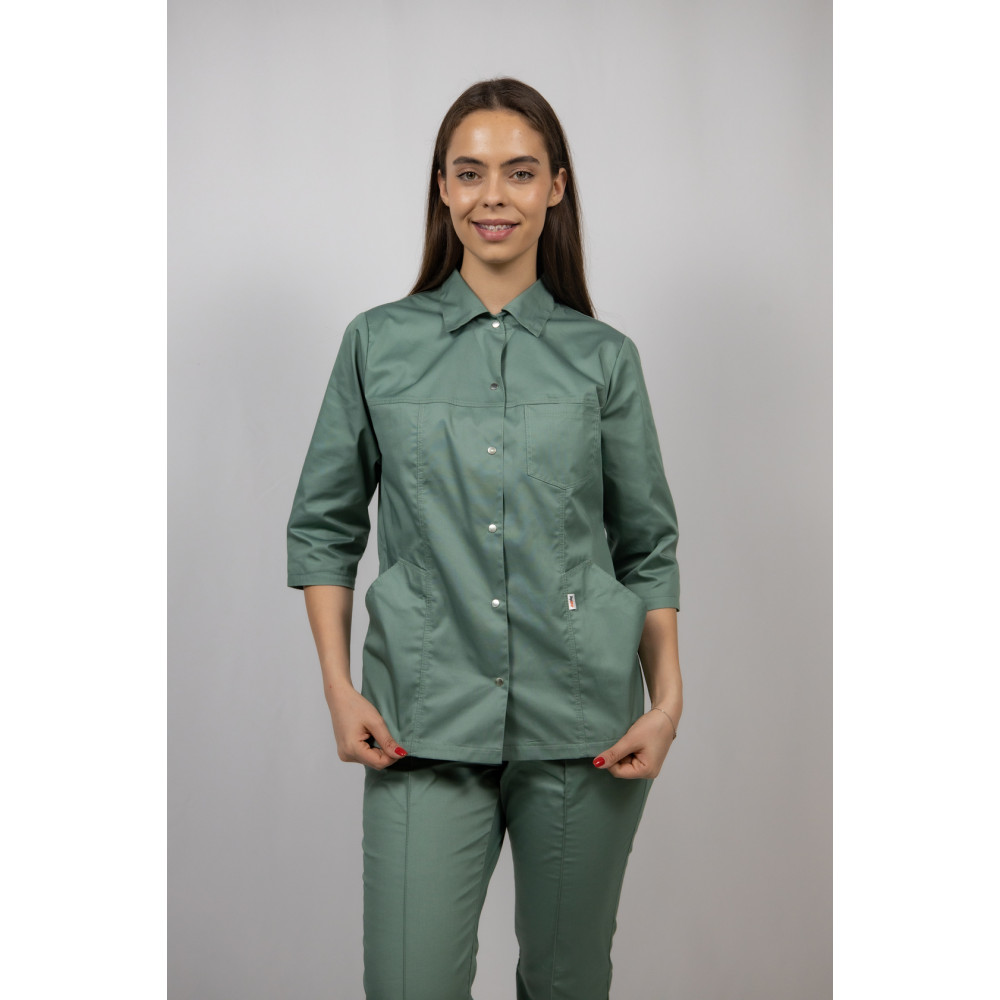 Медкостюм Доминика оливковый (Украина)